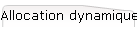 Allocation dynamique des bits